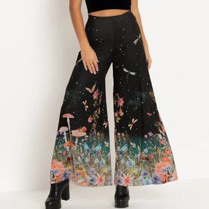 BNWT M Blackmilk LIMITED SOLD OUT Fairytale Floral Palazzo Pants